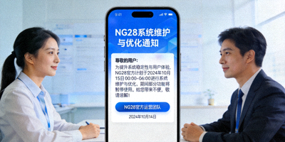 NG28官方关于系统维护与优化的通知截图