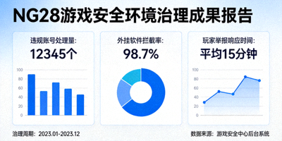 NG28游戏安全环境治理成果报告，展示打击违规行为的数据
